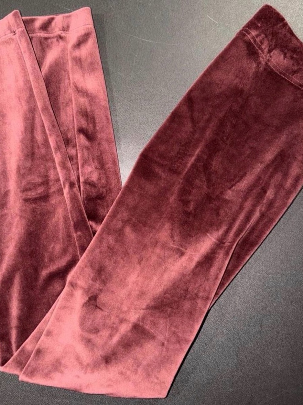 Old Navy Velvet Wide-Leg Pants - Wine